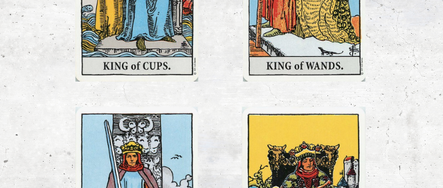 the kings, tarot